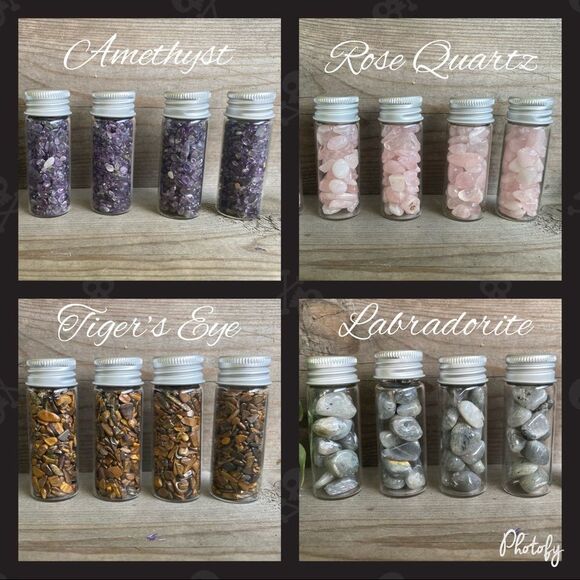 mini Jar Of Crystal Chips - Picture 2 of 2